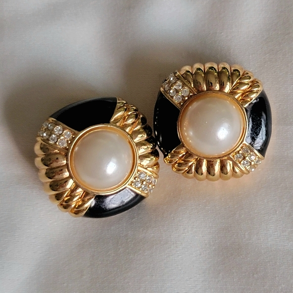 Vintage Swarovski Crystal Earrings - Picture 3 of 6